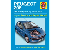 KNYGA Bookshop Peugeot 206 Petrol &amp; Diesel (98 - 01) Haynes Repair Manual