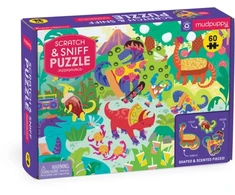 Dėlionė Bookshop Pizzasaurus 60 Piece Scratch &amp; Sniff Puzzle