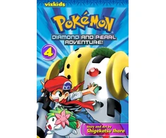 KNYGA Bookshop Pokemon Diamond and Pearl Adventure!, Vol. 4