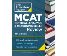 KNYGA Bookshop Princeton Review MCAT Critical Analysis and Reasoning Skills Review, 4th Edition