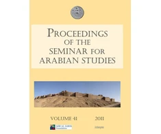KNYGA Bookshop Proceedings of the Seminar for Arabian Studies Volume 41 2011