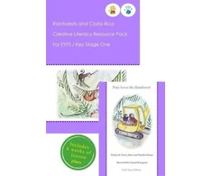 KNYGA Bookshop Rainforests and Costa Rica Literacy Resource Pack for Key Stage One and EYFS