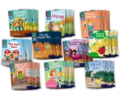 KNYGA Bookshop Read Write Inc. Phonics Book Bag Books: Violetinė Set 2 Book Bag Books (Pack of 100)