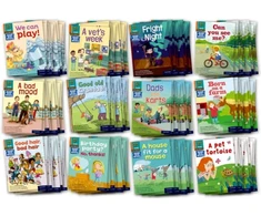 KNYGA Bookshop Read Write Inc. Phonics Book Bag Books: Oranžinis Set 4 Book Bag Books (Pack of 120)