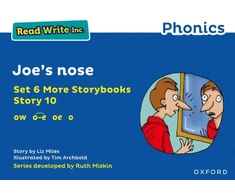 KNYGA Bookshop Read Write Inc. Phonics: Joe's nose (Mėlyna Set 6A Storybook 10)