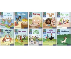 KNYGA Bookshop Read Write Inc. Phonics: Raudona Ditty Book Bag Books (Pack of 100)