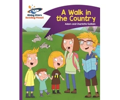 KNYGA Bookshop Reading Planet - A Walk in the Country - Violetinė: Comet Street Kids
