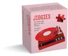 KNYGA Bookshop Record Player Jiggie Puzzle 44 Pieces