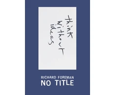 KNYGA Bookshop Richard Foreman: No Title