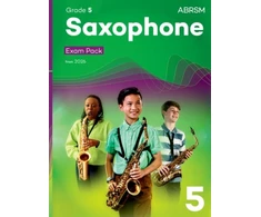 KNYGA Bookshop Saxophone Exam Pack from 2026, ABRSM Grade 5