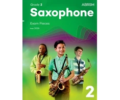 KNYGA Bookshop Saxophone Exam Pieces from 2026, ABRSM Grade 2