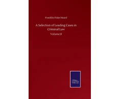 KNYGA Bookshop Selection of Leading Cases in Criminal Law