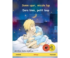 KNYGA Bookshop Somn uşor, micule lup - Dors bien, petit loup (romană - franceză)