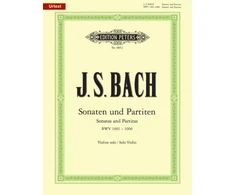 KNYGA Bookshop Sonatas and Partitas for Violin Solo BWV 1001-1006