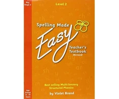 KNYGA Bookshop Spelling Made Easy Revised A4 Text Book Level 2