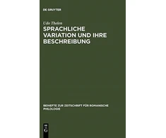 KNYGA Bookshop Sprachliche Variation und ihre Beschreibung