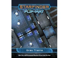 KNYGA Bookshop Starfinder Flip-Mat: Grav Trains