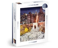 KNYGA Bookshop Stephen Wilkes Day To Night™ Washington Square Park 1000 Piece Puzzle