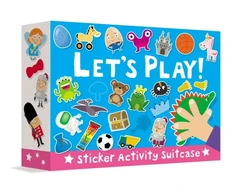 KNYGA Bookshop Sticker Activity Suitcase - Let's Play!