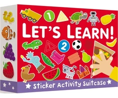 KNYGA Bookshop Sticker Activity Suitcase - Let's Learn!