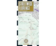 KNYGA Bookshop Streetwise Florence Map - Laminated City Center Street Map of Florence, Italy