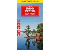 KNYGA Bookshop Sweden Marco Polo Map