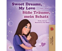 KNYGA Bookshop Sweet Dreams, My Love (English German Bilingual Book for Kids)