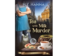KNYGA Bookshop Tea With Milk and Murder (LARGE PRINT)