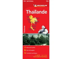 KNYGA Bookshop Thailand - Michelin National Map 751