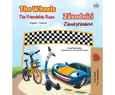 KNYGA Bookshop The Wheels The Friendship Race (English Czech Bilingual Children's Book)