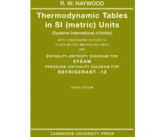 KNYGA Bookshop Thermodynamic Tables in SI (Metric) Units