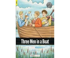 KNYGA Foxton Books Three Men in a Boat - Foxton Readers Level 3 (900 Headwords CEFR B1) with free online AUDIO