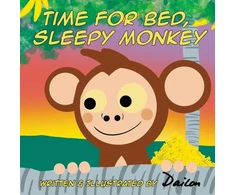 KNYGA Bookshop Time For Bed, Sleepy Monkey