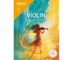 KNYGA Bookshop Trinity College London Violin Exam Pieces from 2025: Grade 1