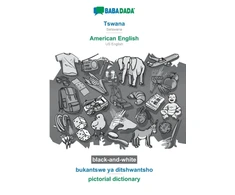 KNYGA Bookshop Tswana - American English, bukantswe ya ditshwantsho, BW