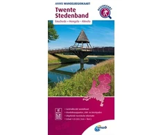 KNYGA Bookshop Twente Stedenband hiking region map