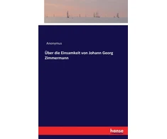 KNYGA Bookshop Uber die Einsamkeit von Johann Georg Zimmermann