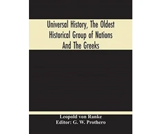 KNYGA Bookshop Universal History, The Oldest Historical Group Of Nations And The Greeks