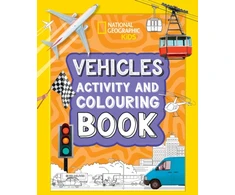KNYGA Bookshop Vehicles Activity and Colouring Book