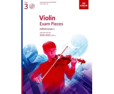KNYGA Bookshop Violin Exam Pieces 2020-2023, ABRSM Grade 3, Score, Part &amp; CD