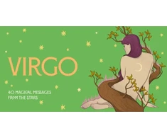 KNYGA Bookshop Virgo Pocket Zodiac Cards