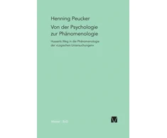 KNYGA Bookshop Von der Psychologie zur Phanomenologie