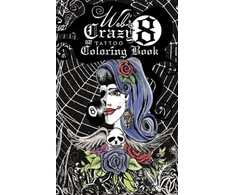 KNYGA Bookshop Web's Crazy 8 Tattoo Coloring Book