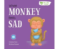 KNYGA Bookshop When Monkey Feels Sad