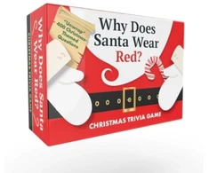 KNYGA Bookshop Why Does Santa Wear Raudona? Christmas Trivia Game