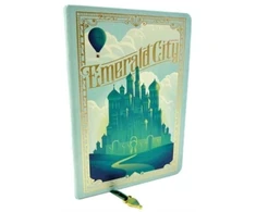 KNYGA Bookshop Wicked: Emerald City Journal with Ribbon Charm