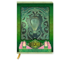 KNYGA Bookshop Wicked: Wizard's Balloon Sculpted Journal