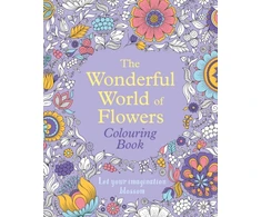 KNYGA Bookshop Wonderful World of Flowers Colouring Book