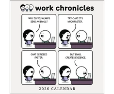 KNYGA Bookshop Work Chronicles 2026 Wall Calendar