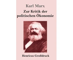 KNYGA Bookshop Zur Kritik der politischen Okonomie (Großdruck)